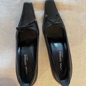 Via Spiga Black Pumps Heels